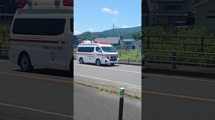 【緊急走行】鹿児島市消防局喜入救急隊