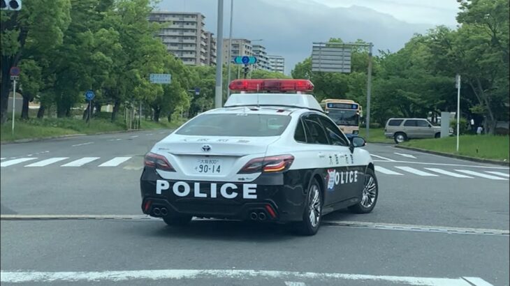 🚨大阪府警🚨パトカー🚨パトロール🚨クラウンパトカー🚨