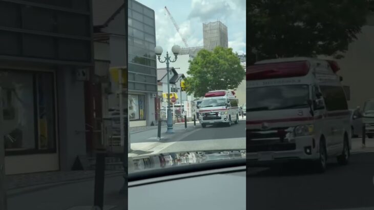 🚨救急車🚨赤色灯🚨川西市消防本部🚨