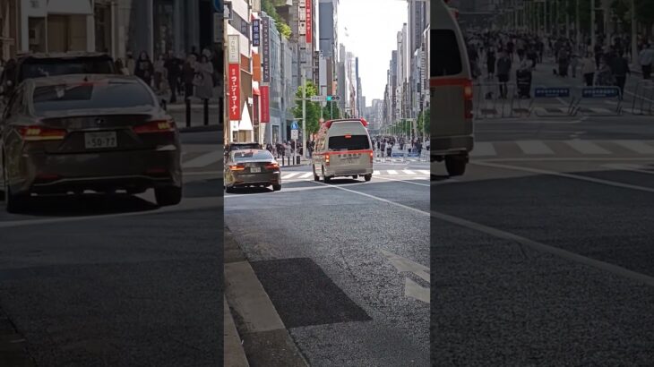 緊急車両・救急車🚑️