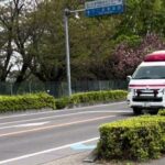 【救急・緊急走行】消防署前を救急車が通過　救急草加2緊急走行シーン