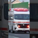 【緊急走行#21】 西救急隊、救急指令！A222 緊急走行！！【堺市消防局】#shorts  #緊急走行 ＃消防車 #救急車 #emergency #fire #救急車＃サイレン