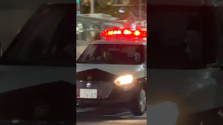 【緊急走行#22】パトカー緊急走行！！！本編にて！！！#shorts #パトカー