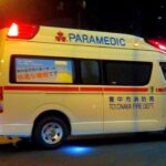 中崎を緊急走行する救急車91 | 豊中市消防局