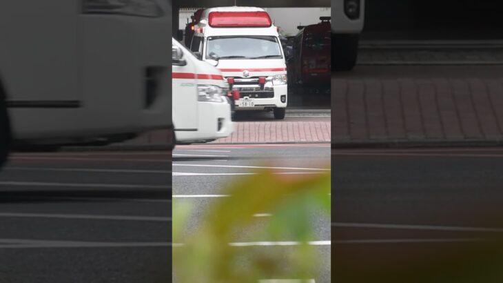 緊急走行と出場する救急車！(東京消防庁) TCDサイレン＆大阪サイレン🚨