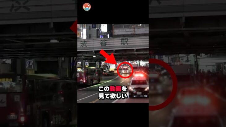 緊急走行の救急車と路線バスが鉢合わせした結果#shorts #shortvideo #short #海外の反応 #日本 #救急車 #バス