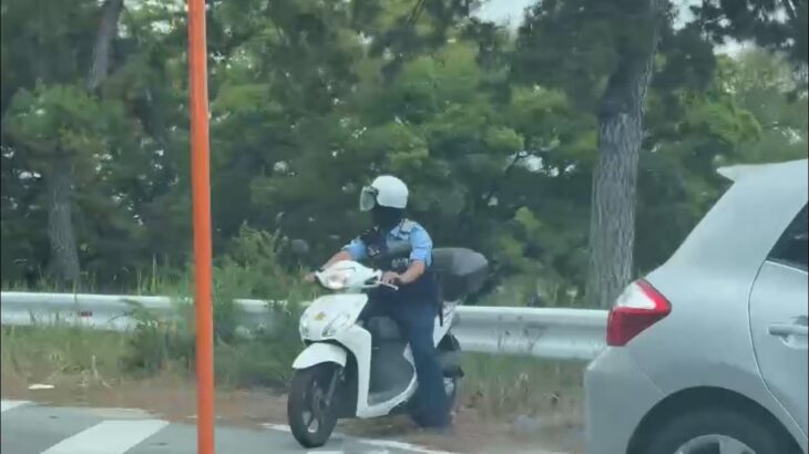 🚨違反車を捕まえた警察官🚨警察バイク🚨兵庫県警🚨