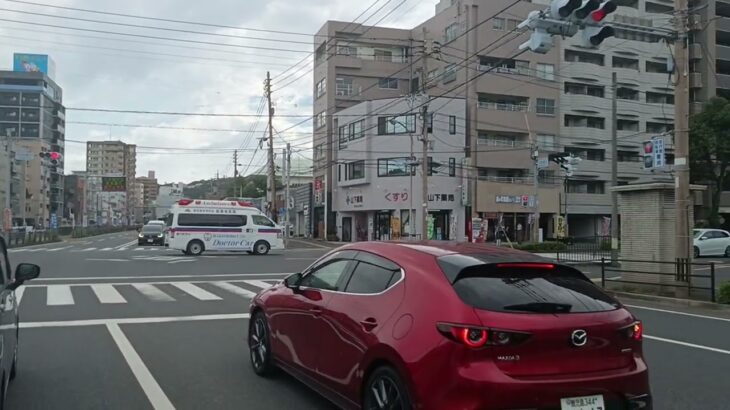 【緊急走行】鹿児島市消防局高度救急隊ドクターカー