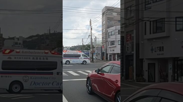 【緊急走行】鹿児島市消防局高度救急隊ドクターカー