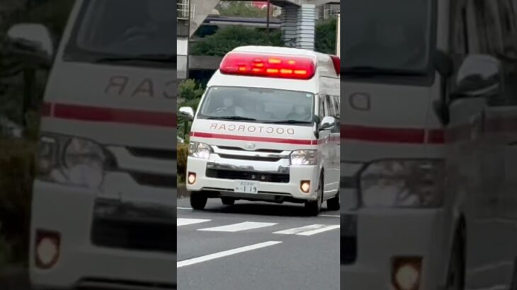 『ドクターカー』イムス葛飾ハートセンター。緊急走行🚨