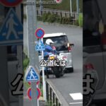 白バイに挨拶代わりの腕出し!!停止線をノーブレーキで突破したヤバいセレナの違反者が一時不停止で検挙された瞬間!!