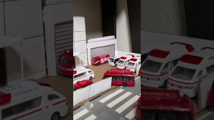 警察署から傷病者を搬送開始