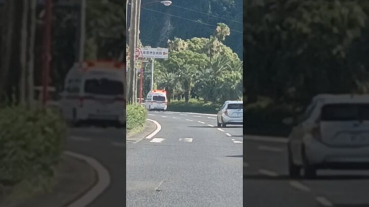 【緊急走行】鹿児島市消防局高度救急隊ドクターカー