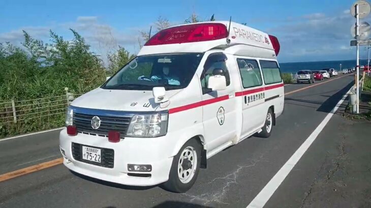 【緊急走行】鹿児島市消防局谷山救急隊（代車運用中）