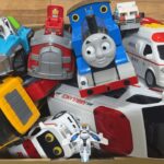 救急車とハッピーセットのジョブレイバーとパウパトロールとトーマスが大集合して、坂道を緊急走行します⭐︎#２４１