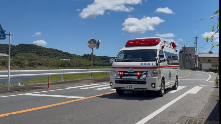【救急車緊急走行】熱中症警戒アラート発令中に救急入電！