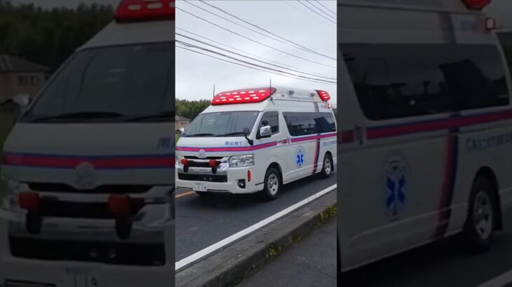 【緊急走行集】鹿児島県の救急車等