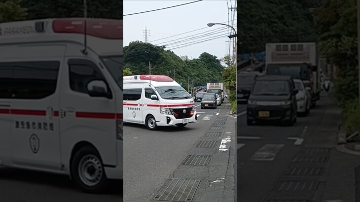 【緊急走行集】鹿児島市消防局救急車等