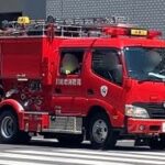 【災害出動】中原救助出動なしなのに手動サイレン吹鳴！？更新間近の中原1自火報警戒出動！