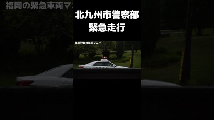【緊急走行】福岡県警察 北九113 緊急走行