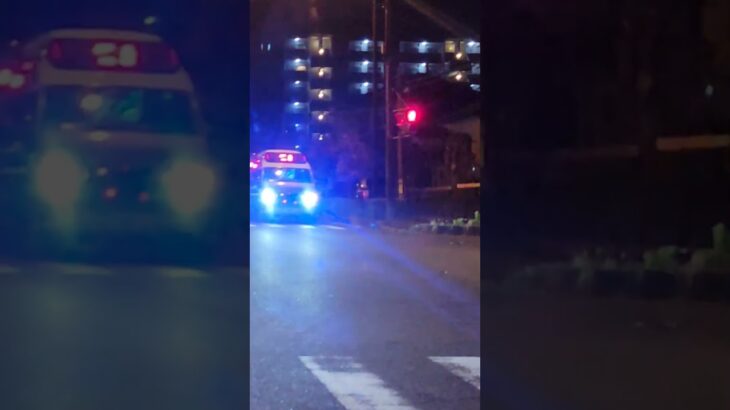 郡山救急2緊急走行🚑 #救急車 #郡山消防