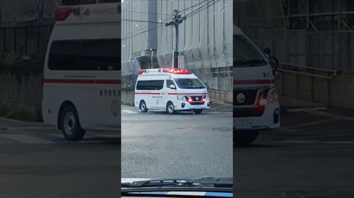 【緊急走行集74】新型パラメ！鹿児島市消防局救急車等