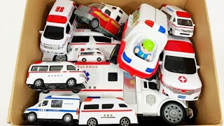 救急車のミニカー走る！緊急走行テスト！坂道走行です☆ Ambulance minicar runs in an emergency with sirens sounding!