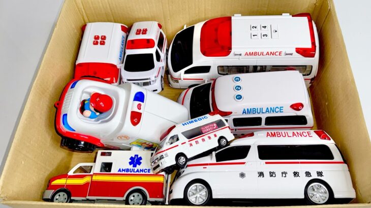 救急車のミニカー坂道走行テスト☆緊急走行しました！ambulance minicar