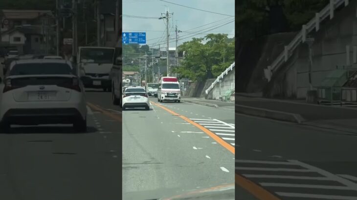 🚨救急車🚨帰還シーン🚨三田市消防本部🚨　#shorts