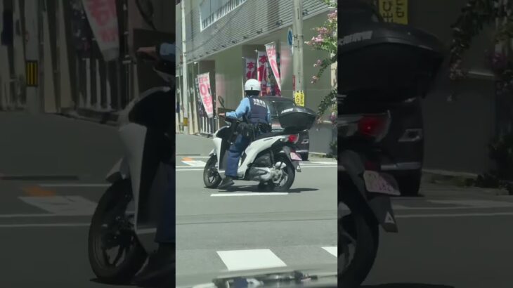 🚨大阪府警🚨警察バイク🚨警察官🚨パトロール🚨　#shorts