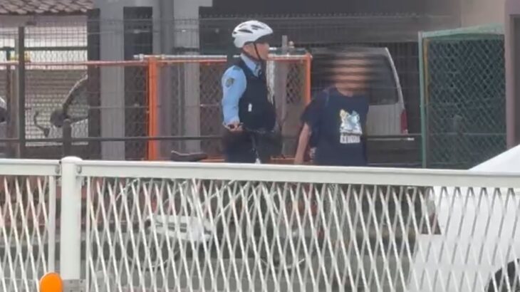 ❤️チャリの警察官が格好いい🫡大阪府警🚨