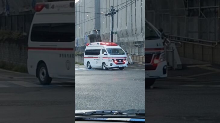 【緊急走行】鹿児島市消防局喜入救急隊