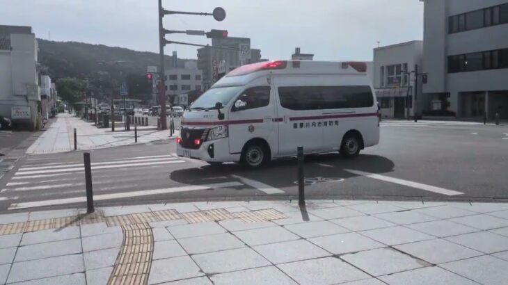 【緊急走行】薩摩川内市消防局 西部消防署 西部救急
