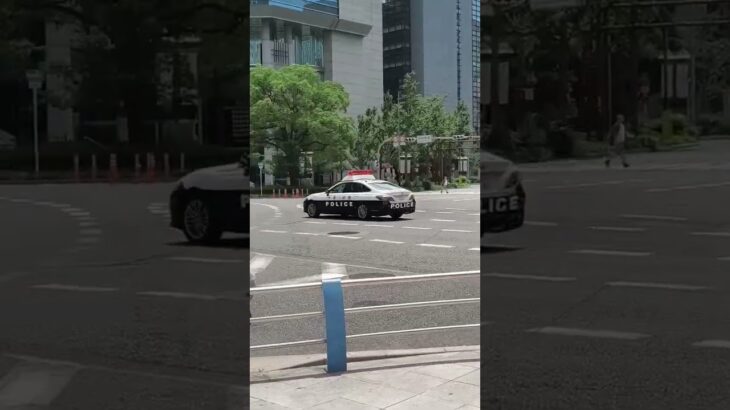 大阪府警！曾根崎警察署地域課パトカー緊急走行