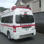 【緊急走行】交通事故の現場から救急搬送!鹿児島市消防局谷山北救急隊