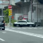 🚨赤信号を緊急走行🚨大阪府警🚨パトカー🚨響き渡るサイレン🚨赤色灯🚨