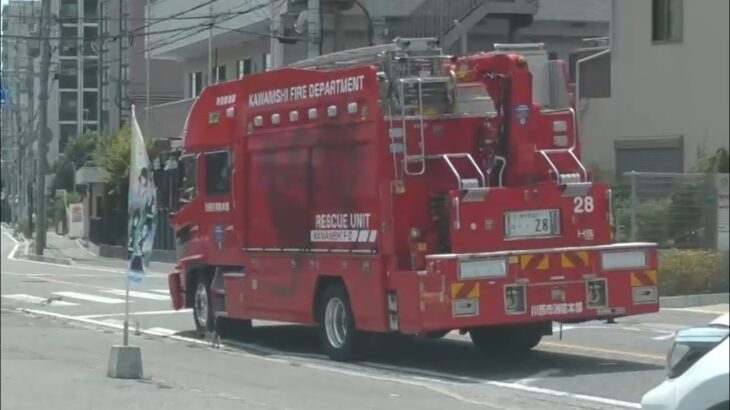 🚨消防車🚨レスキュー車🚨川西市消防本部🚨