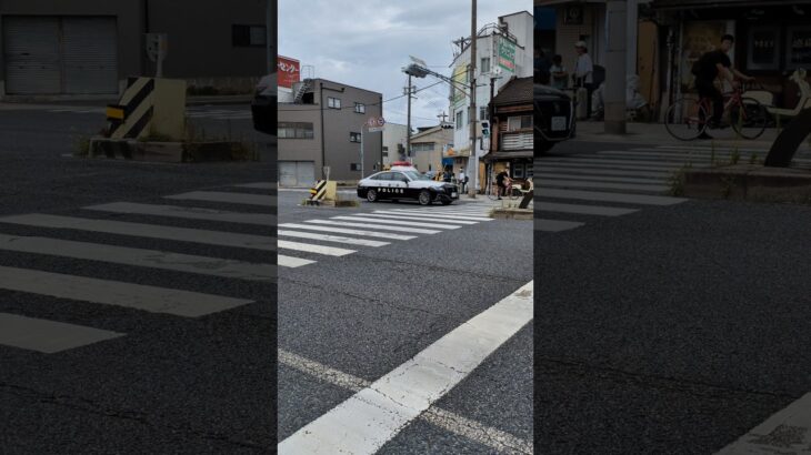 兵庫県警察パトカー緊急走行
