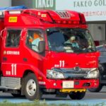 【福岡市消防局】救助工作車Ⅳ型で初のレアマα導入！本部 機動救助小隊 救助11(救助2代車)・博多本署堅粕特別救助小隊・P37 緊急走行