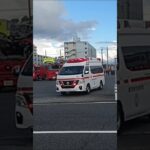 【緊急走行集81】新型パラメ出場！鹿児島市消防局救急車等
