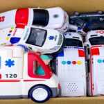 救急車のミニカー走る☆緊急走行テスト☆坂道走る｜ Ambulance miniature car runs! Emergensy driving test