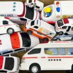 救急車のミニカー走る！緊急走行テスト！坂道走行です☆ Ambulance minicar runs in an emergency with sirens sounding!