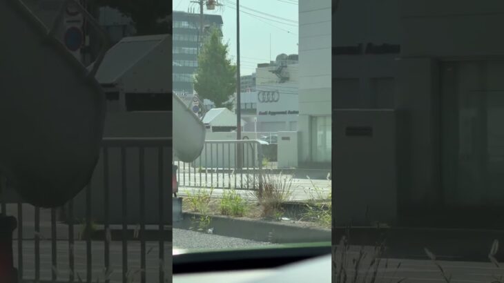 🚨響き渡るサイレン🚨献血運搬車🚨緊急走行🚨赤色灯🚨　#shorts