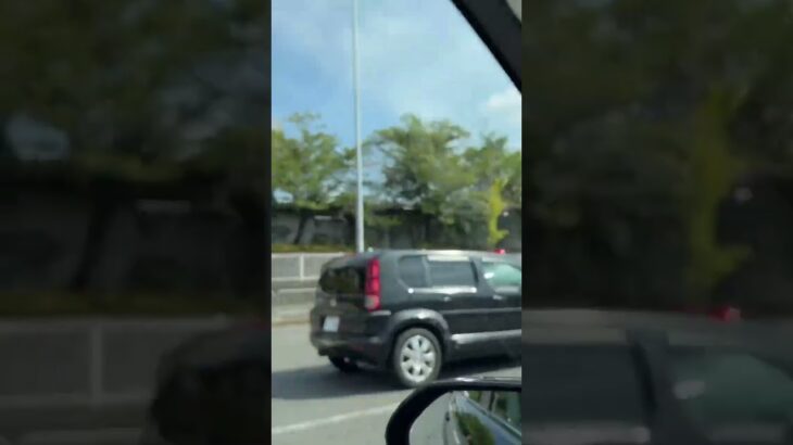 🚨事故対応をするパトカー🚨赤色灯🚨大阪府警🚨　#shorts #shortsfeed #shortsvideo