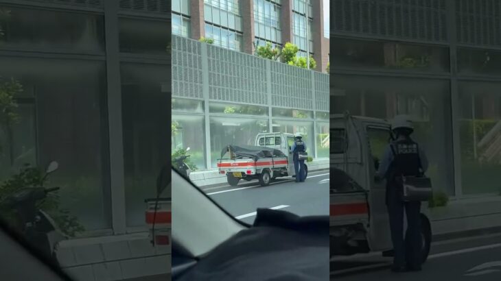 🚨違反車を捕まえた女性警察官🚨兵庫県警🚨　#shorts #shortsfeed #shortsvideo