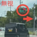 【衝撃】　堂々と信号無視をする車‼️