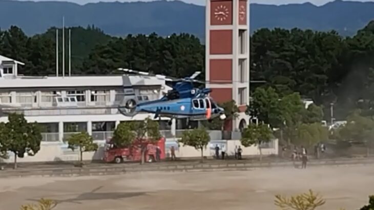 🚨兵庫県警航空隊ヘリ🚨離陸シーン🚨