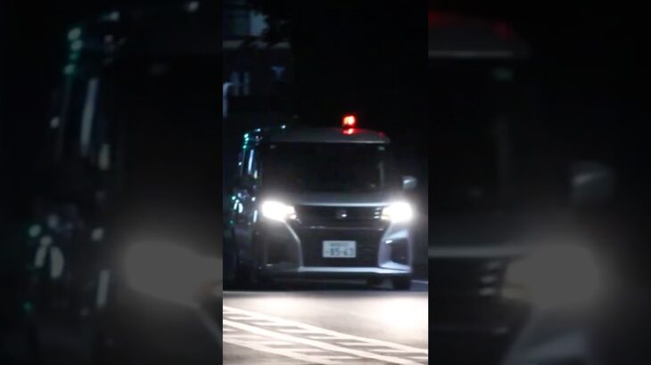 スズキソリオ覆面パトカー緊急走行
