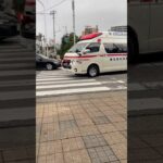【音声合成の瞬間！】春日部市消防本部　救急車。救急春日部東1。緊急走行シーン！