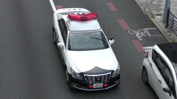 パトカー緊急走行【163】大阪府警　堺警察署２号【Japanese Police car】